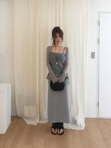 Lace square neck camisole