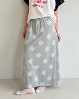 Kitsch Printing Long Skirt (2options)