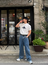 Ber balloon denim pants