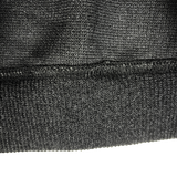 flag knitwear zip-up