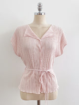 Weave Pleats Cardigan