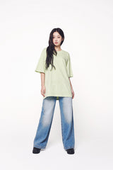 24FWベーシックロゴシーズン3ショートスリーブTシャツ ライトグリーン