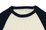 Dutz Raglan Color Matching Slim Fit Long Sleeve Knit