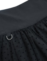 dot midi volume skirt