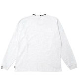 EXAMPLE カーシブサークルロゴビッグカーラー L/S TEE