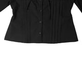 Cory Pintuck Ribbon Long Sleeve Blouse