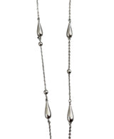 beach low drop pearl necklace