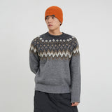 Feather round knit 4color