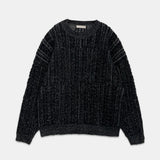LMN ブレンデッドユートーンケーブルラウンドニット(3 colors)