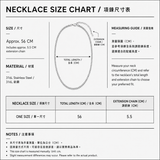 ミスト シルバー コア ネックレス
