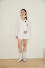 WIGGLY LACE SKIRT