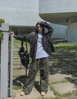ミシガンプリンテッドルースフィットロングスリーブ