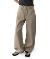 Iro Cotton Wide Barrel Jeans