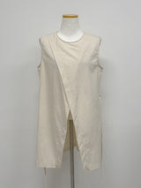 Raschel Nylon Slit Long Vest