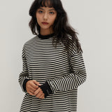 Loose Fit Interlock T/Shirts Black