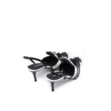 Colorful Bridge | F1 racing series designer sports high heels pointed women's sandals
