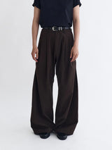 26SS PT4 Side-Pleated Trousers