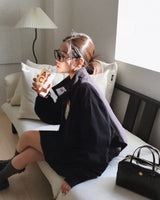 [Bellide made] マイルズ, ハーフハイネックチェックカラーブルゾン