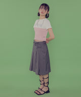 [NF] TUBE TOP MIX SLIM TEE_(PINK)_F23QB472