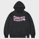 [UNISEX]ウェーブスターロゴフーディー