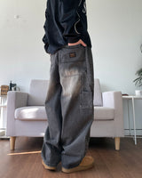 カーペンターパッチデニムパンツ