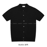 Logane Linen Collar Short Sleeve Cardigan