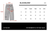 BBD Graffiti Metal Logo Denim Pants (Vintage Black)