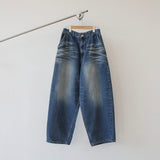 BLOWN WIDE DENIM PANTS