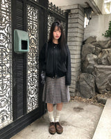 ブロックスエード2WAYブルゾンジャケット