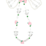 パールリボンキーリング