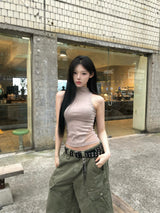 zip-up sleeveless