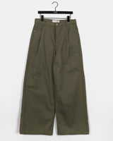 Soneck nylon cotton wide cargo pants