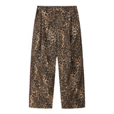 Leopard with Star Wide Pants