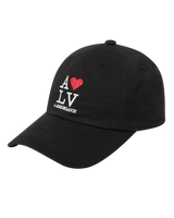 25FW LOVE ADLV COTTON BALL CAP BLACK