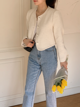 [SHOPPERMADE] SP Breeze Tweed Jacket (2color)