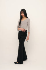 C LAYERED SKIRT PANTS