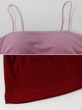 WR Shirring Crop Cap Sleeveless (10color)