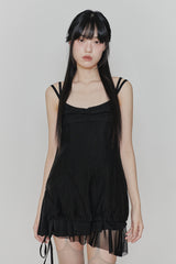 パーティドレス black