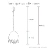 black hairy light