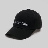 Nus. x Huke アーカイブボールキャップ(BLACK)