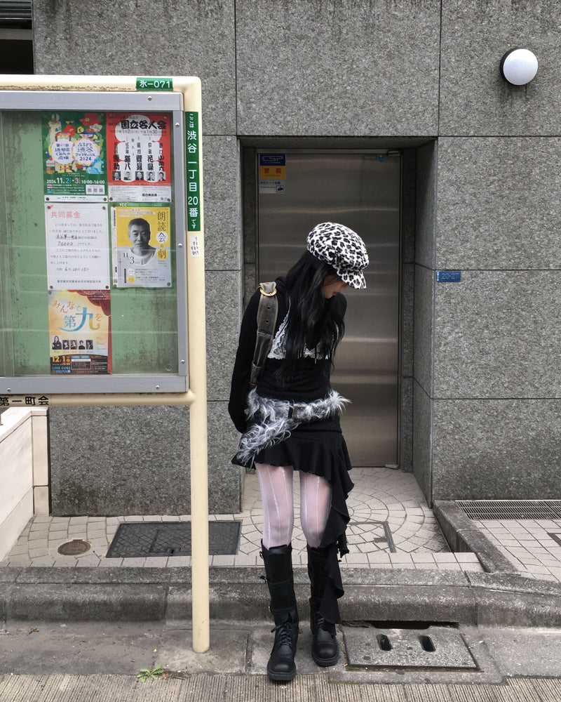 アンバランスフリルワンピース