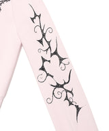 W STEM ZIP UP HOODIE PINK(CV2FSFM402A)