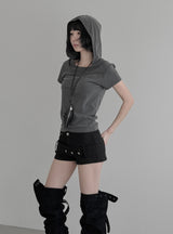 Trick Belt Cotton Shorts