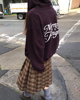 [ORIGINAL] Ettu Lettering Oversized Hood Zip-Up