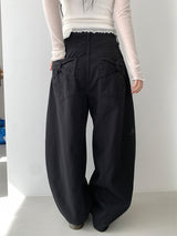 RIBBON BALLOON PANTS (2C)