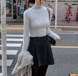 PN Angora Slim High Neck T-shirt (8color)