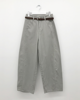 [SET]ミュート カーブドパンツ ＋ ベルト