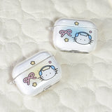 [AirPods] ミュージックキャットハードケース (blue)
