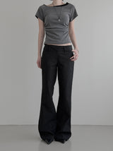 Terre Cotton Bootcut Pants