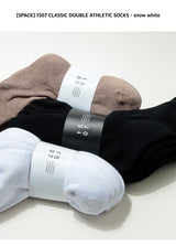 [5PACK] 1507 クラシックダブルアスレチックソックス_スノホワイト (Men's)